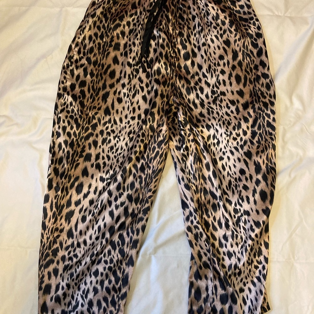 Leopard Print Women's Pants